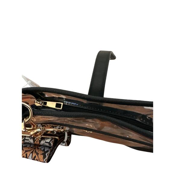 Clear Crossbody Stadium Bag for Concerts, Sports Games, Festivals, Sports Events - Picture 5 of 5